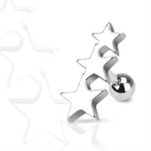 A27  TRAGUS HELIX CONCH Ohrstecker Piercing Cartilage...